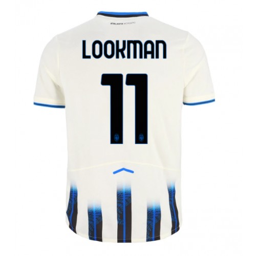 Stroje piłkarskie Atalanta Ademola Lookman #11 Koszulka Wyjazdowej 2025-26 Krótki Rękaw